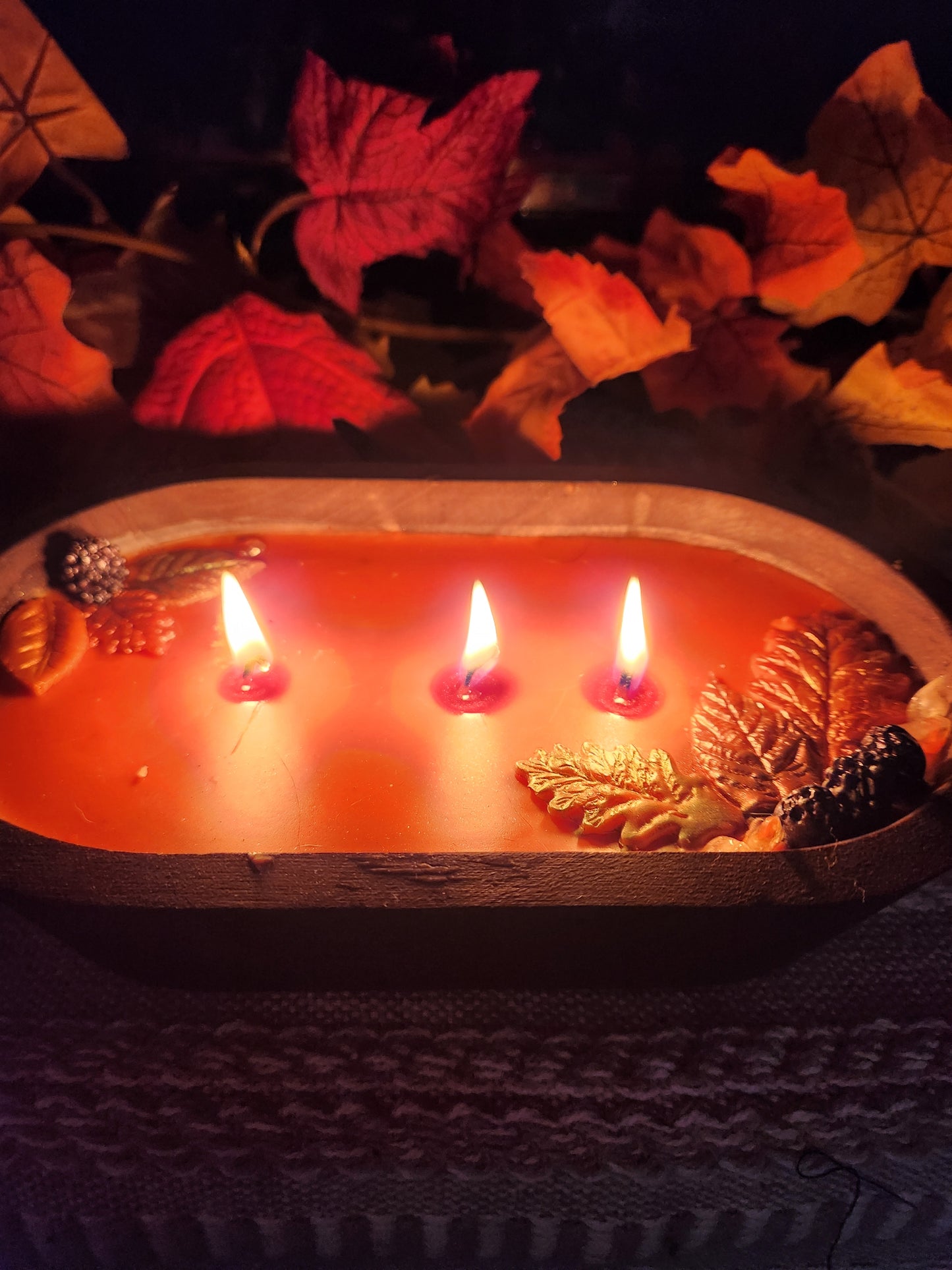 Mabon Sabbat Candle
