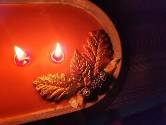 Mabon Sabbat Candle