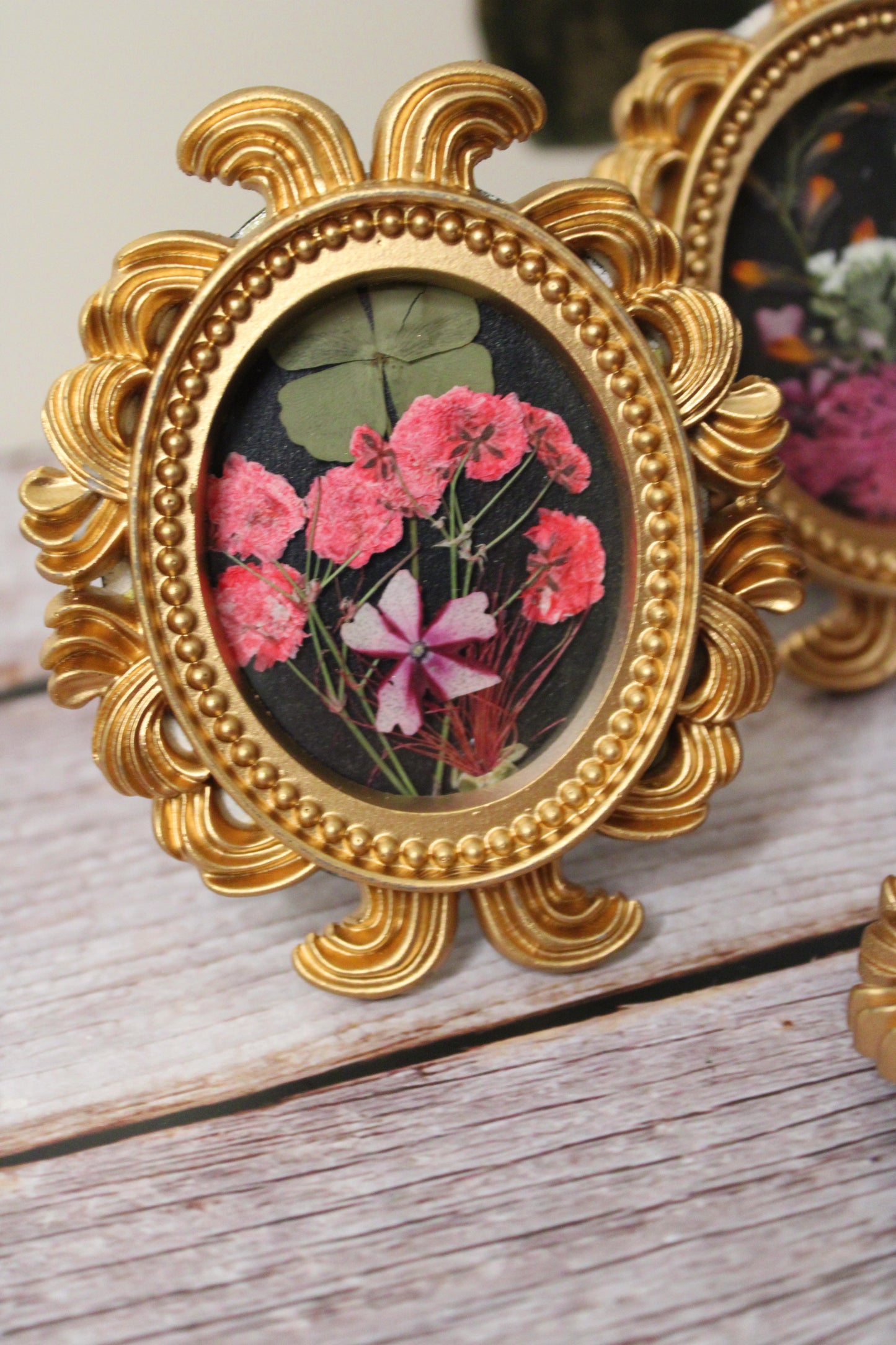 Pressed Floral Mini Frames